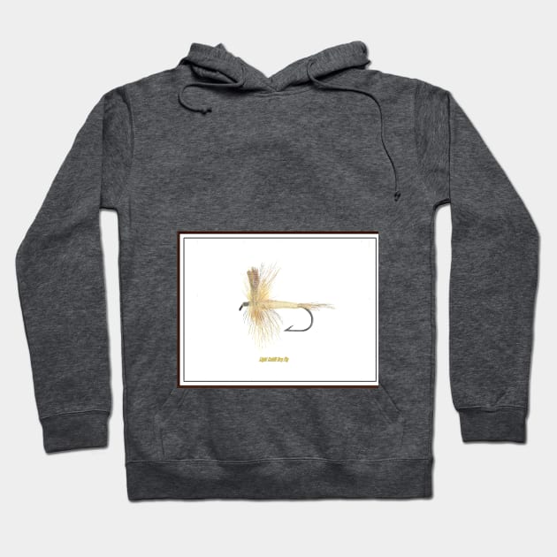 Light Cahill Dry Fly Hoodie by garrettsgardens